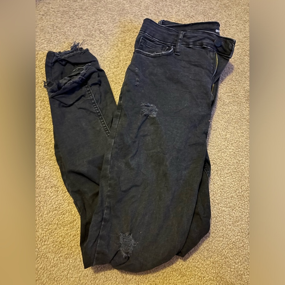 Old Navy FitsYou 3-Sizes-in-1 Extra High-Waisted Rockstar Super-Skinny Jeans